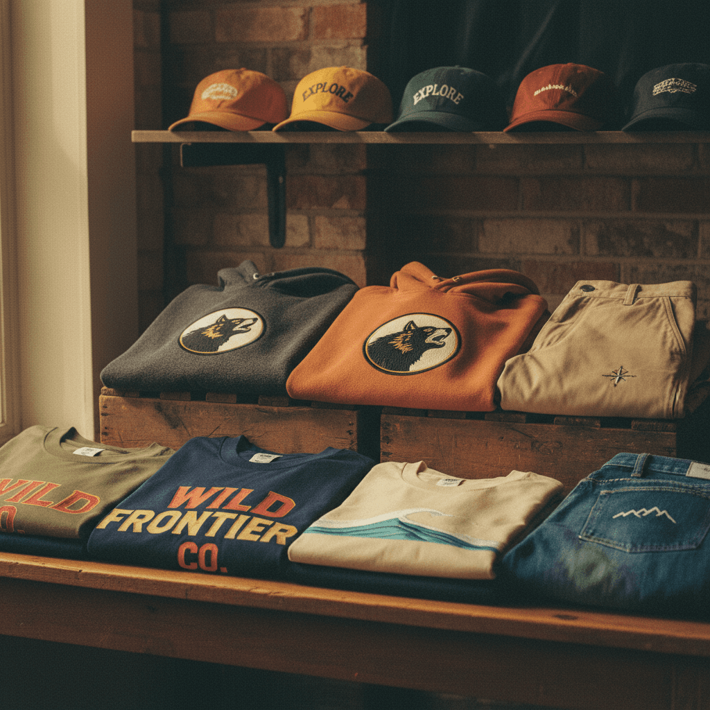 Complete range of custom apparel products