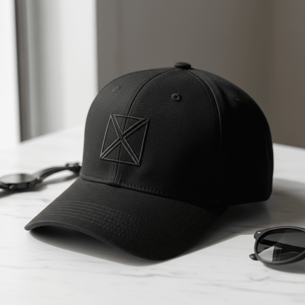 Custom embroidered baseball cap